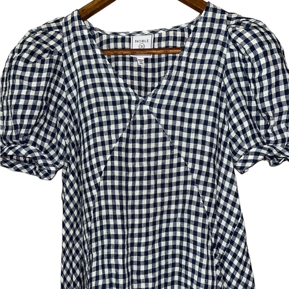 Noble 31 linen blend tunic top - Picture 3 of 3